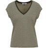 Cc Heart Basis Stribet V-Hals T-Shirt