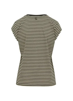 Cc Heart Basis Stribet V-Hals T-Shirt