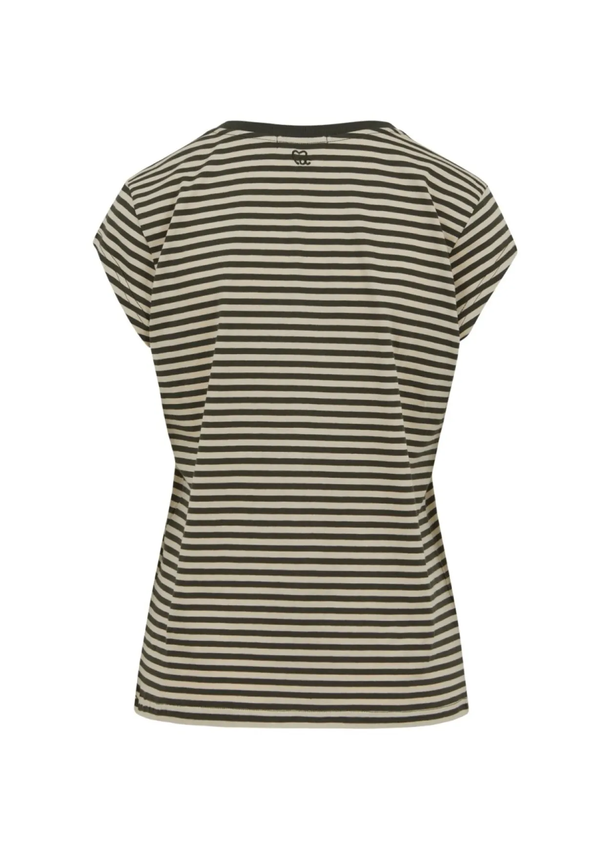 Cc Heart Basis Stribet V-Hals T-Shirt