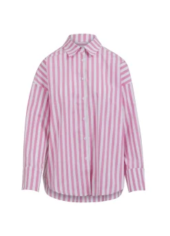 Cc Heart Harper Oversized Skjorte M. Striber