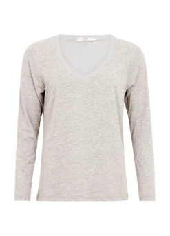 Cc Heart Langaermet T-Shirt M. V-Hals