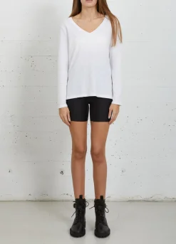 Cc Heart Langaermet T-Shirt M. V-Hals