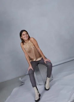 Cc Heart Læderleggings