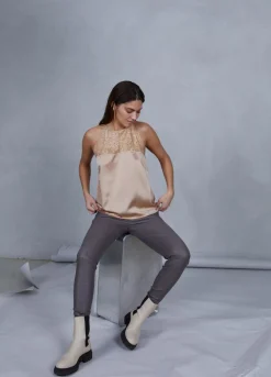 Cc Heart Læderleggings