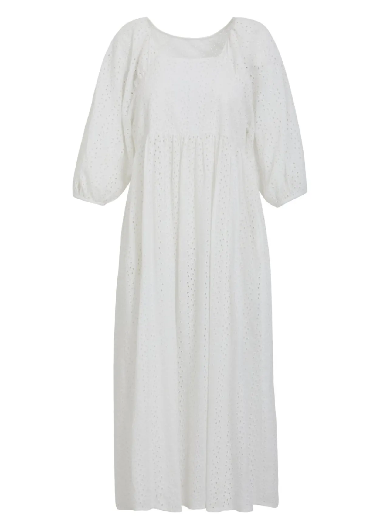 Cc Heart Nora Kjole M. Broderie Anglaise