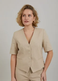 Cropped Blazer M. Korteaermer