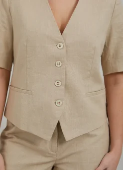 Cropped Blazer M. Korteaermer
