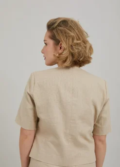 Cropped Blazer M. Korteaermer