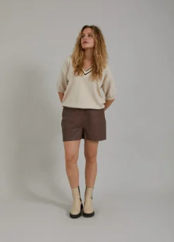 Lædershorts