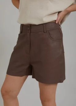 Lædershorts