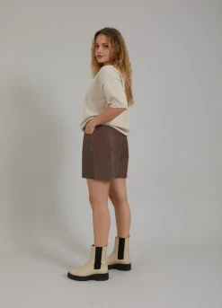 Lædershorts