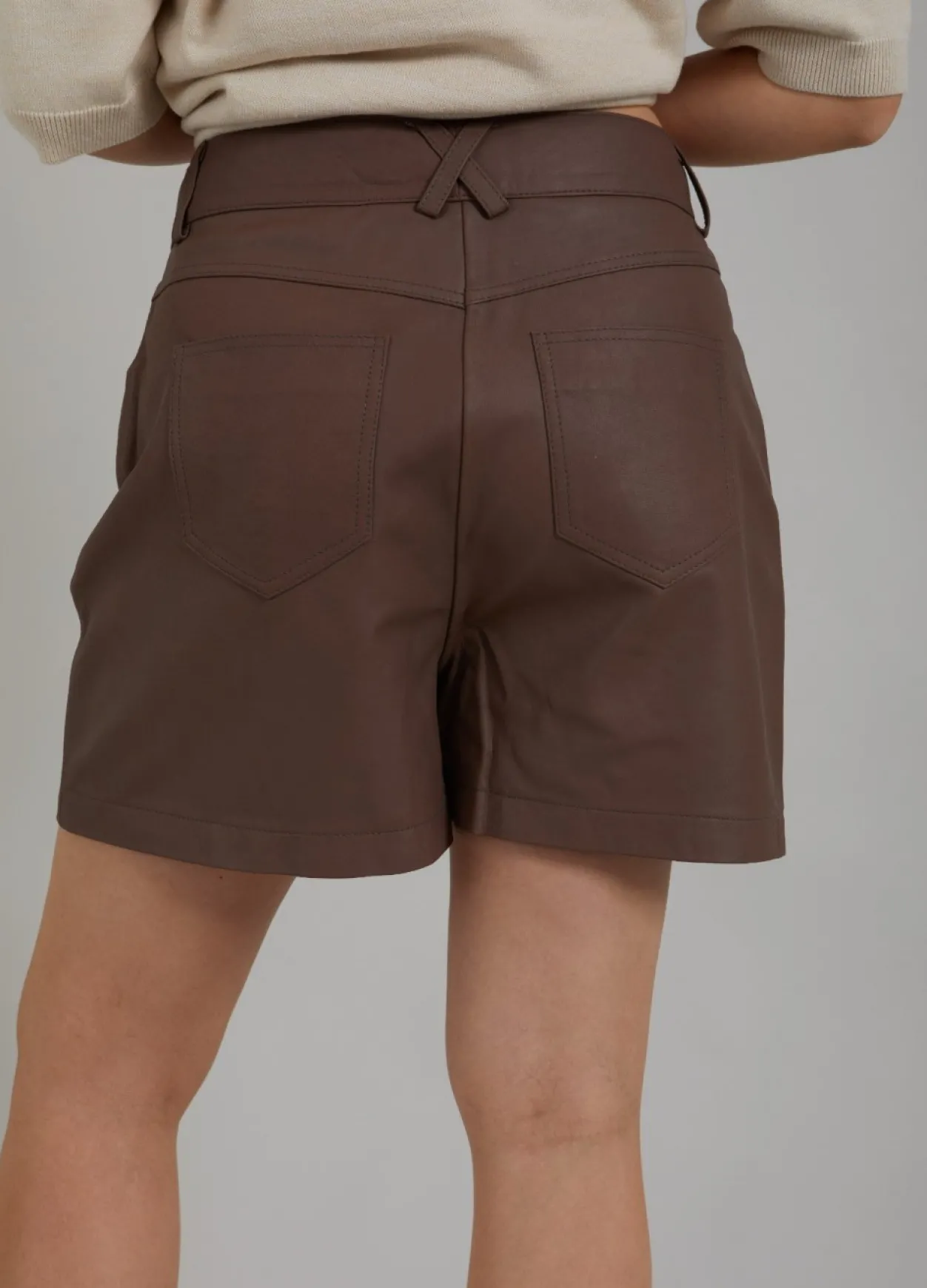 Lædershorts