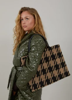 Taske I Houndstooth