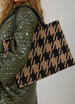 Taske I Houndstooth
